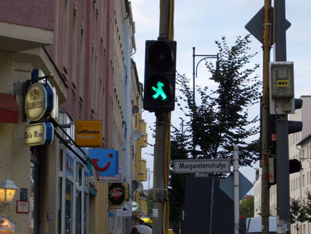 Ampel Ost grün